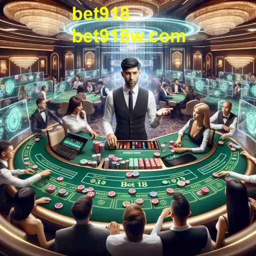 A Emoção do Casino Ao Vivo no Bet918